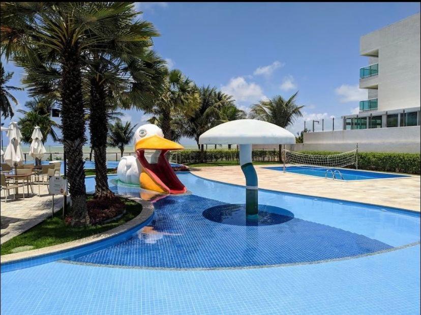 Apartamento A Beira Mar Com Piscina Estilo Resort Cabedelo Eksteriør billede